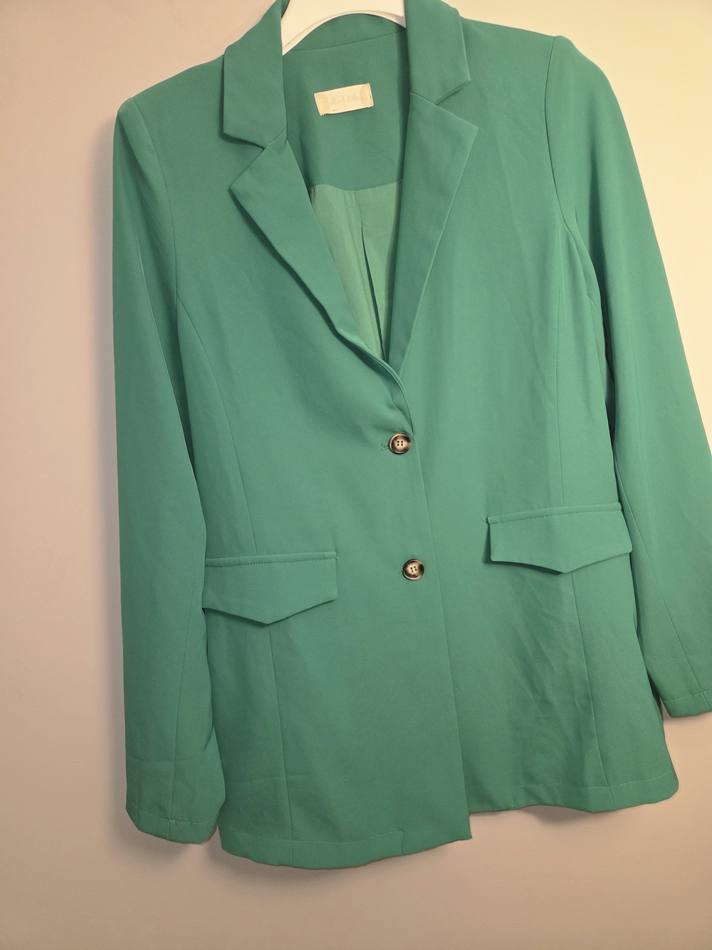 Altar'd State Green Longline Business Casual Blazer S.
